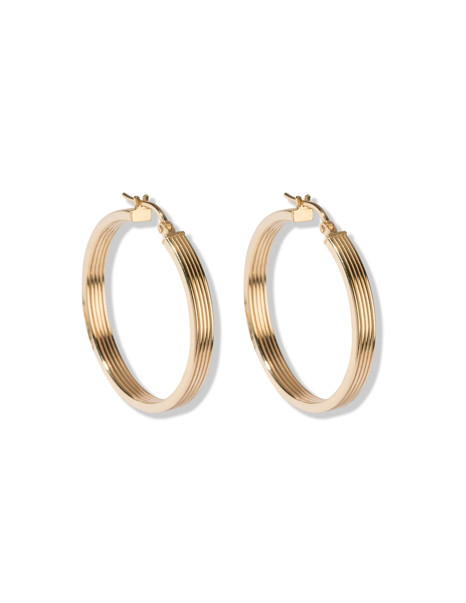 Jupiter Hoop Earrings <br>Gold Vermeil