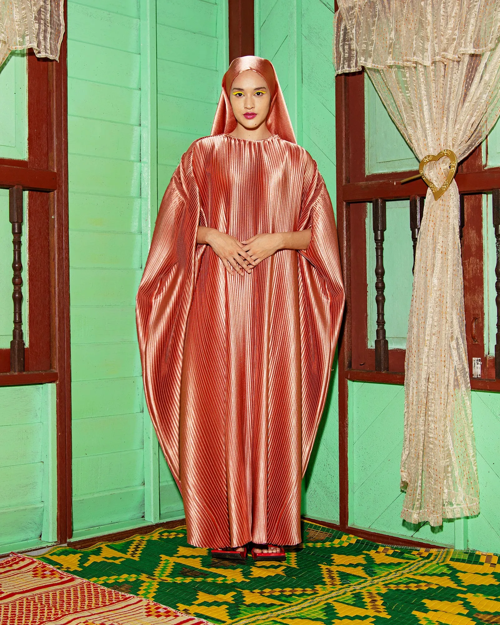 Kaftan Pisau (Rose Gold)