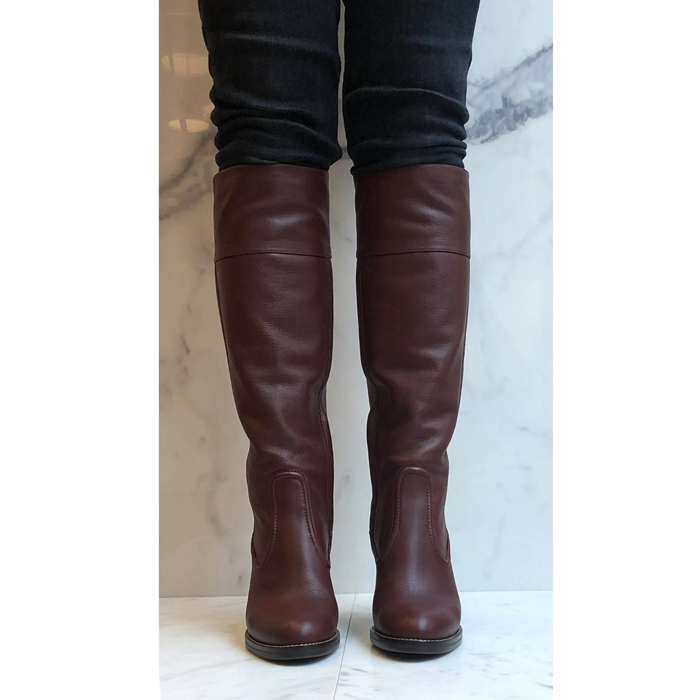 Knee Boot, Brown