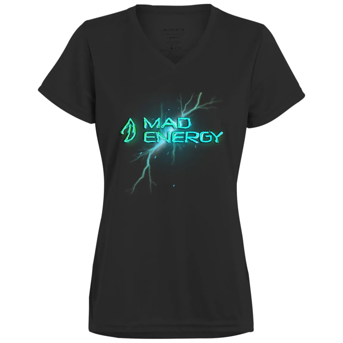 Ladies' Athletic MAD V-Neck Tee