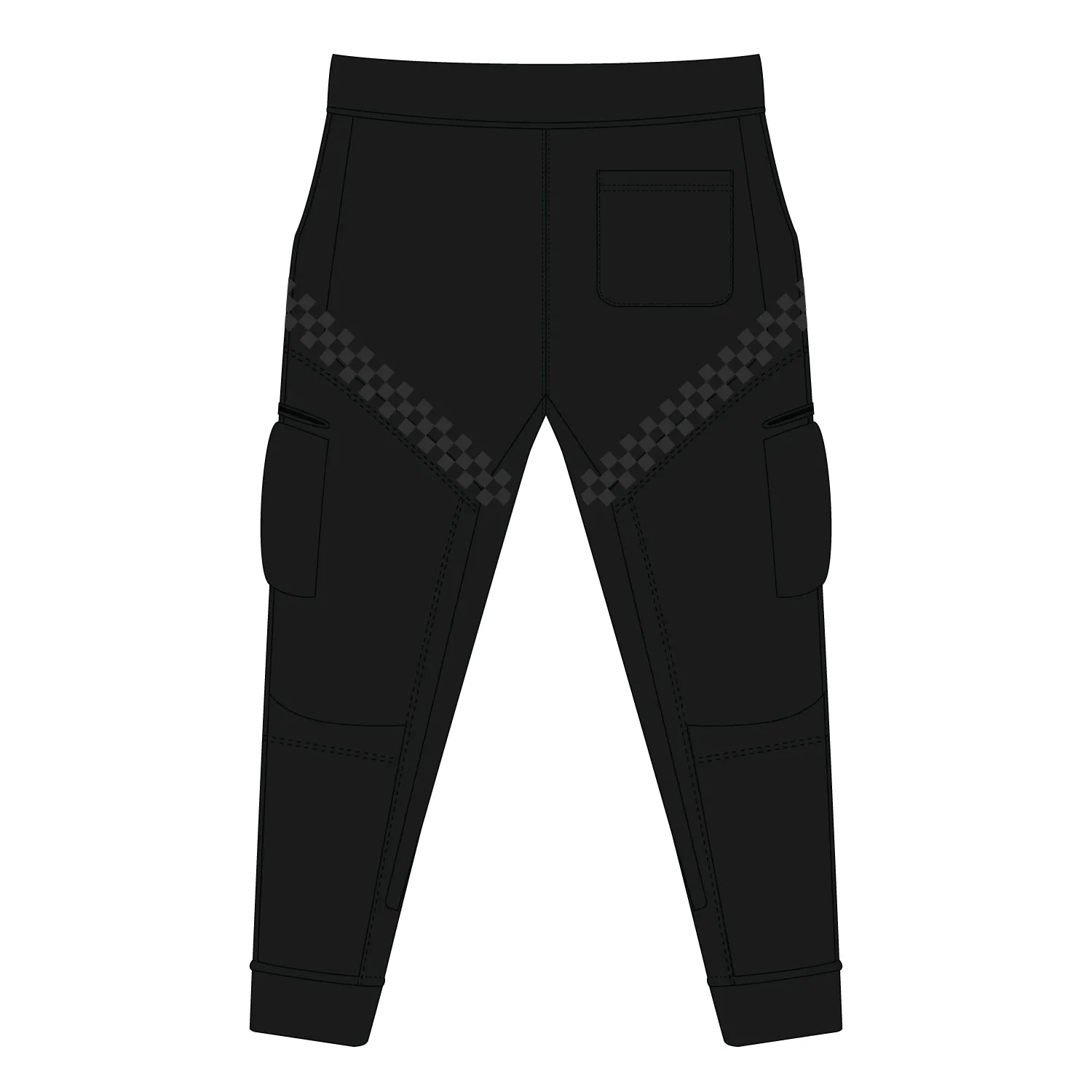 Life Wide Open Black Hybrid Pants