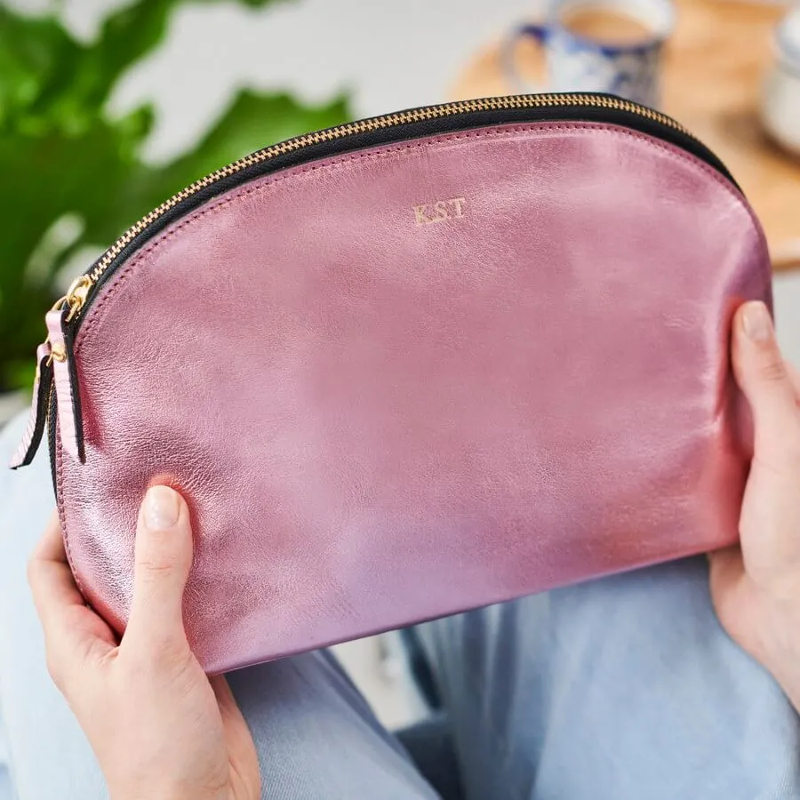 Lunar Leather Toiletry Bag