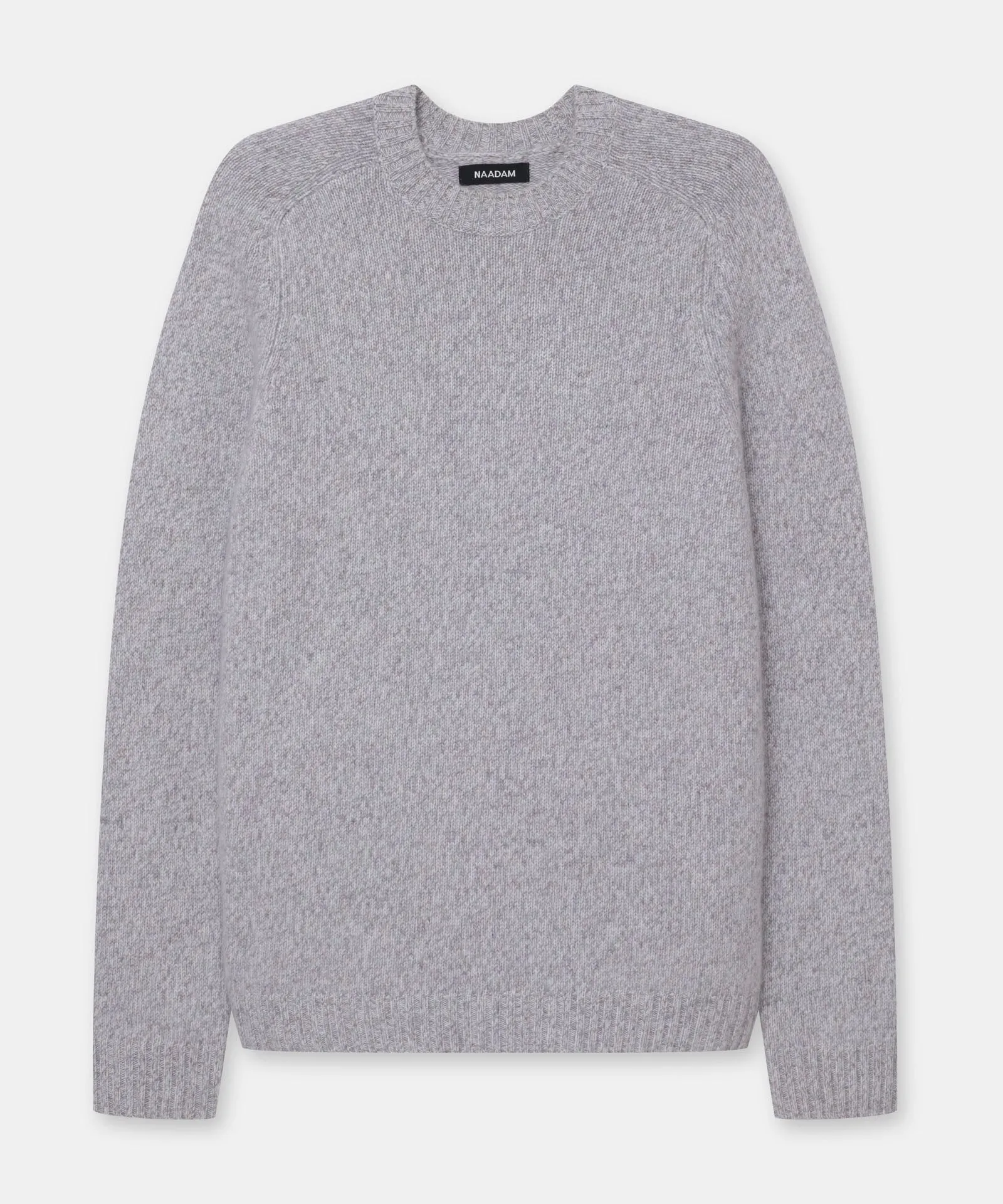 Marled Reclaimed Cashmere Crewneck Sweater