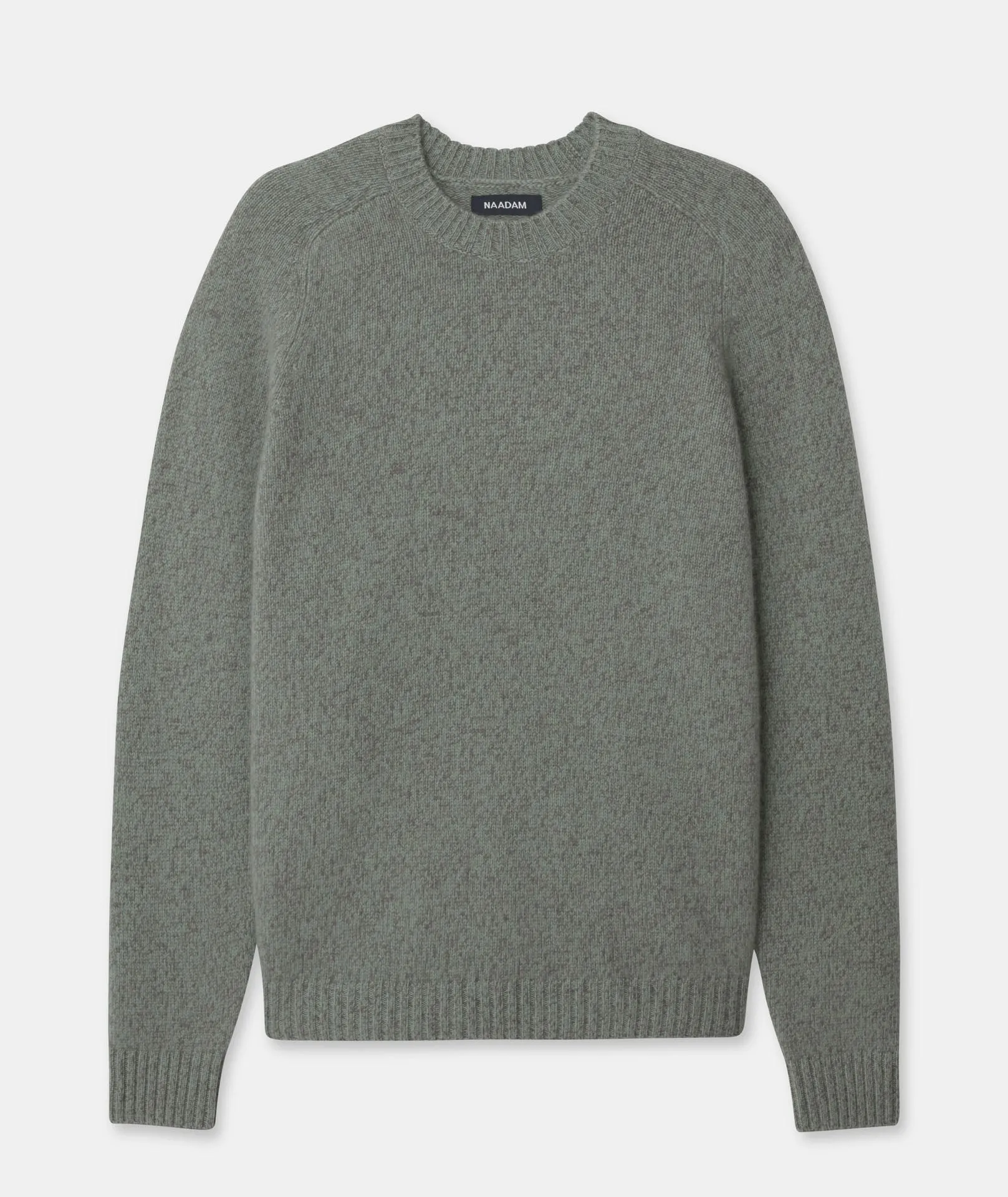 Marled Reclaimed Cashmere Crewneck Sweater