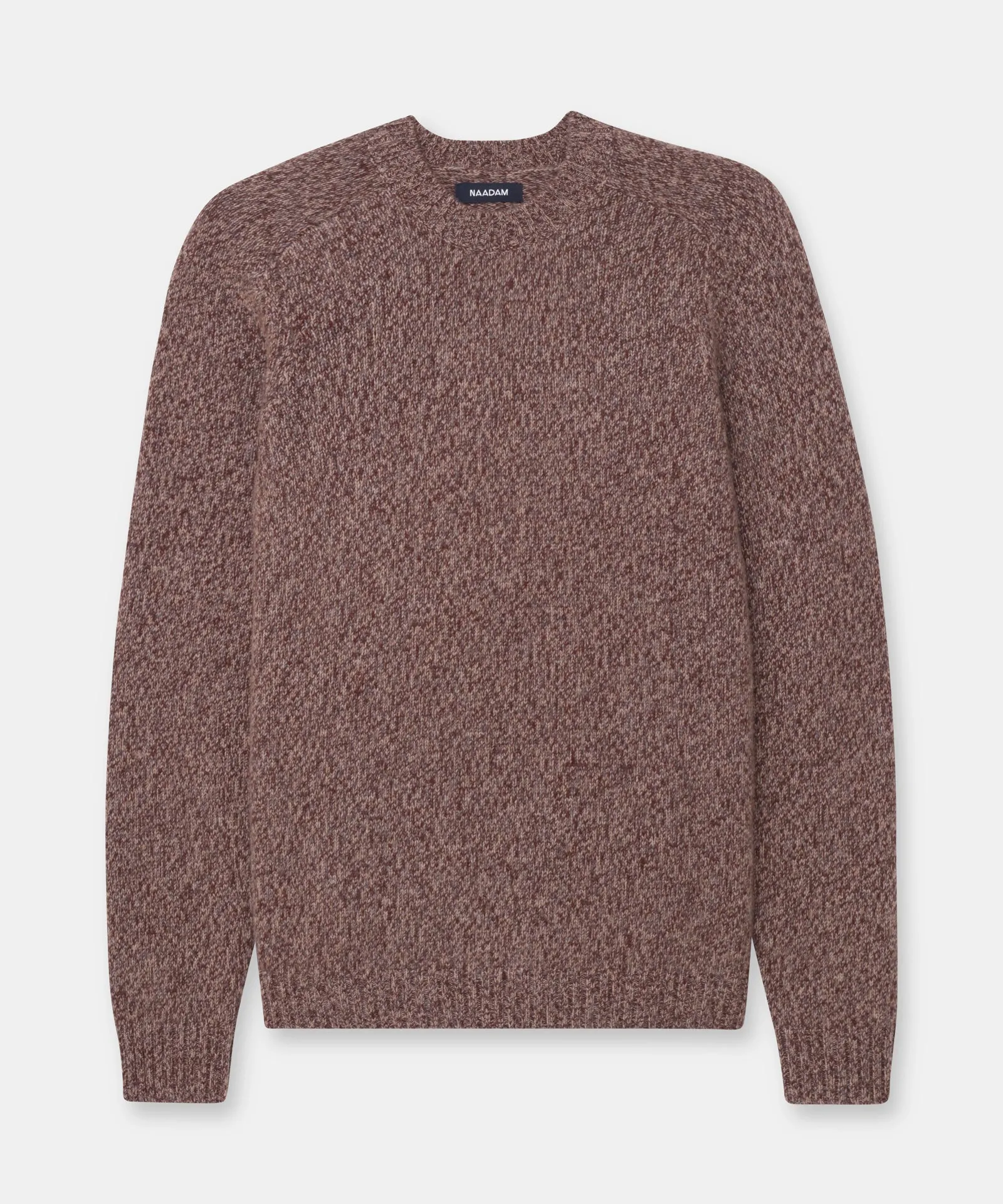 Marled Reclaimed Cashmere Crewneck Sweater