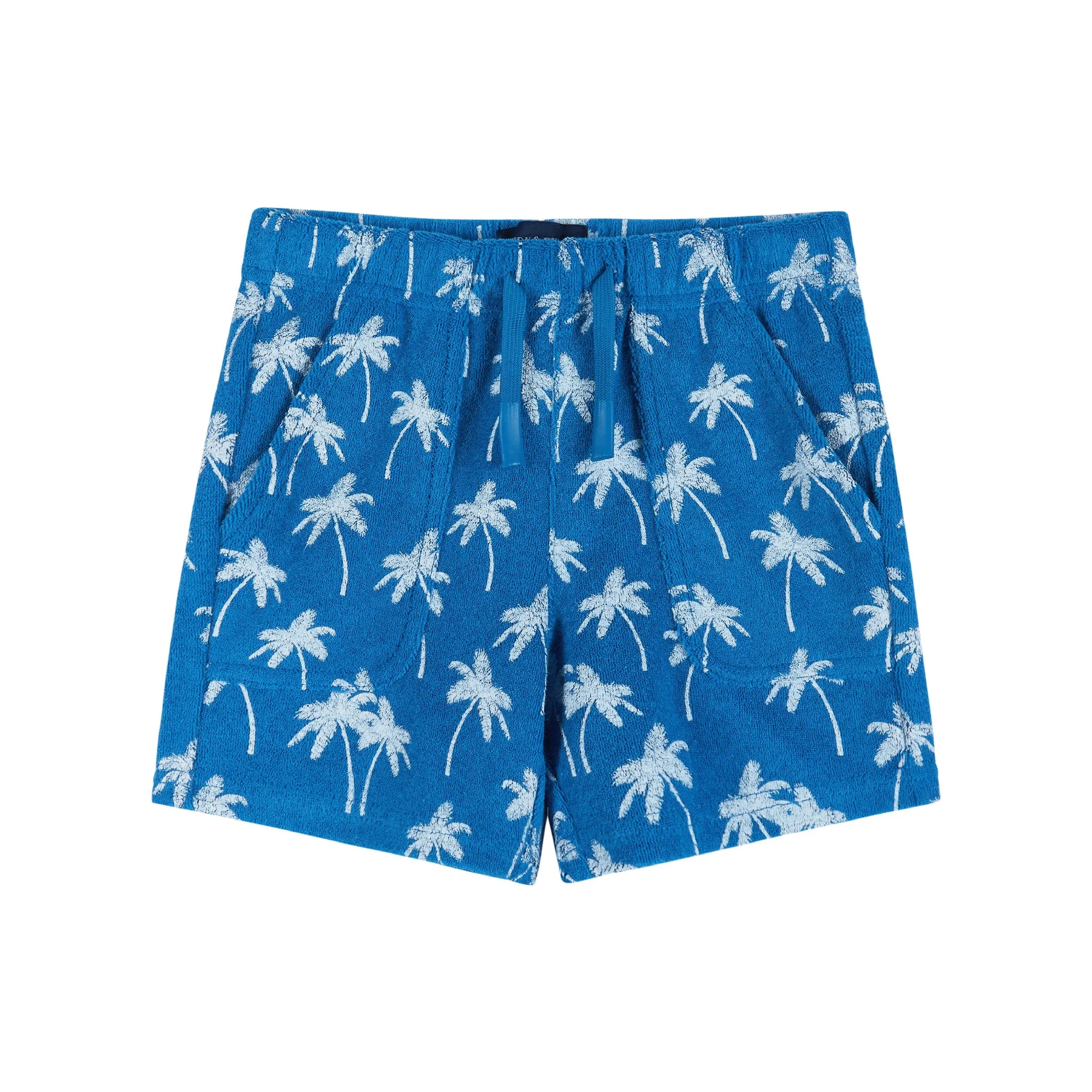 Matching Terry Set | Blue Palm Tree