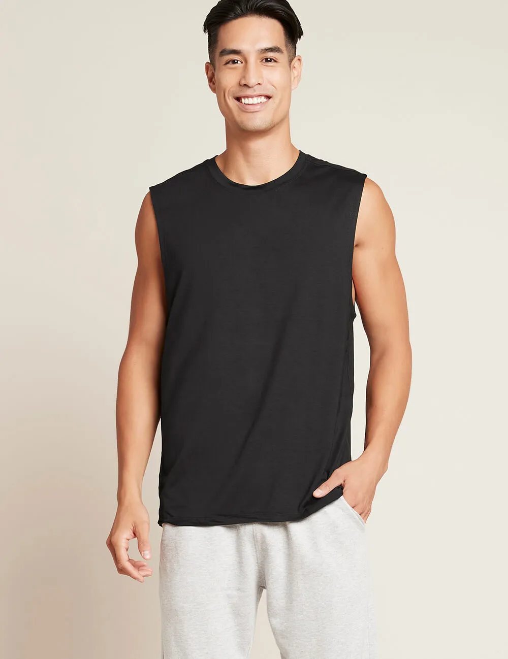 Men's Active Muscle Tee - Black