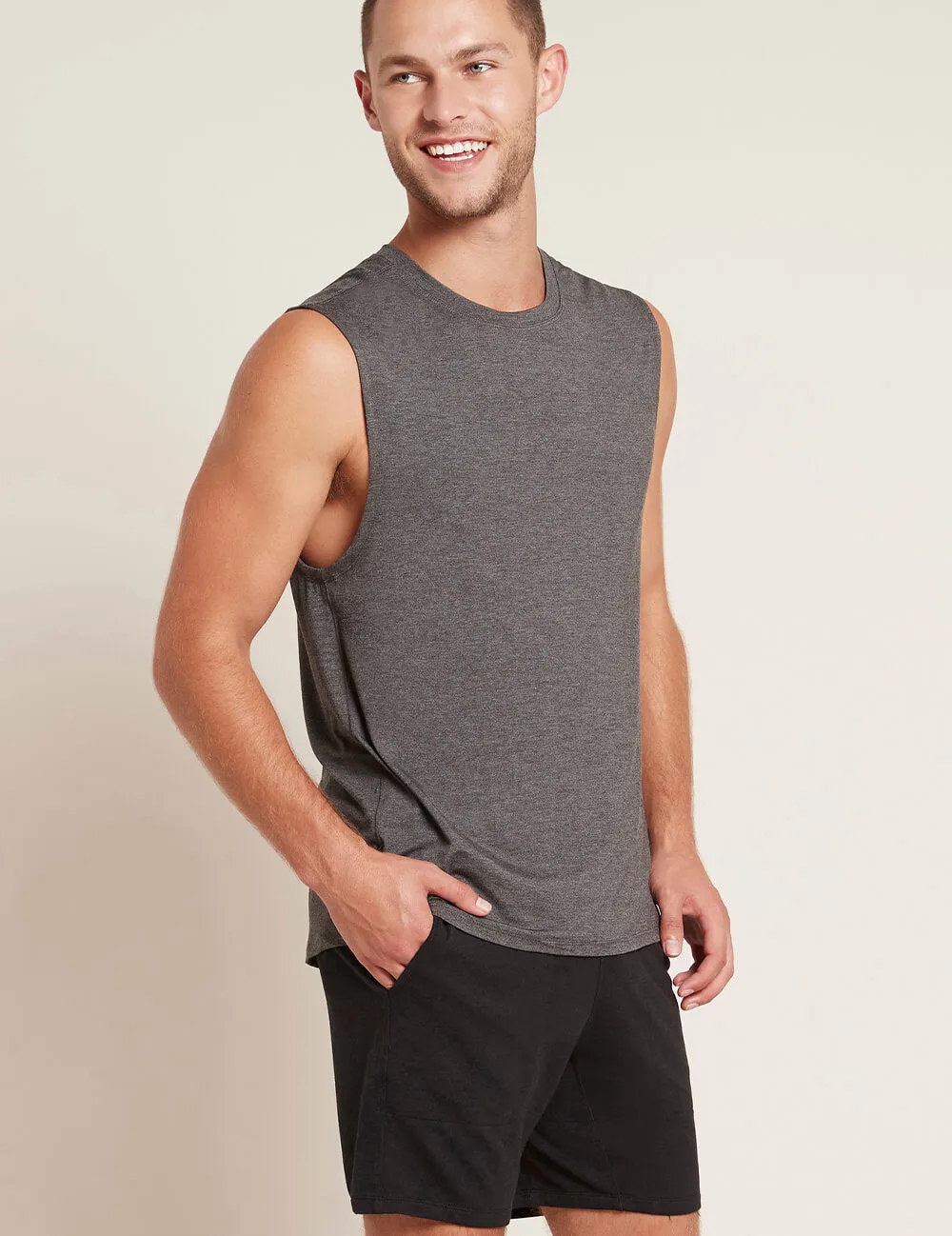 Men's Active Muscle Tee - Dark Marl