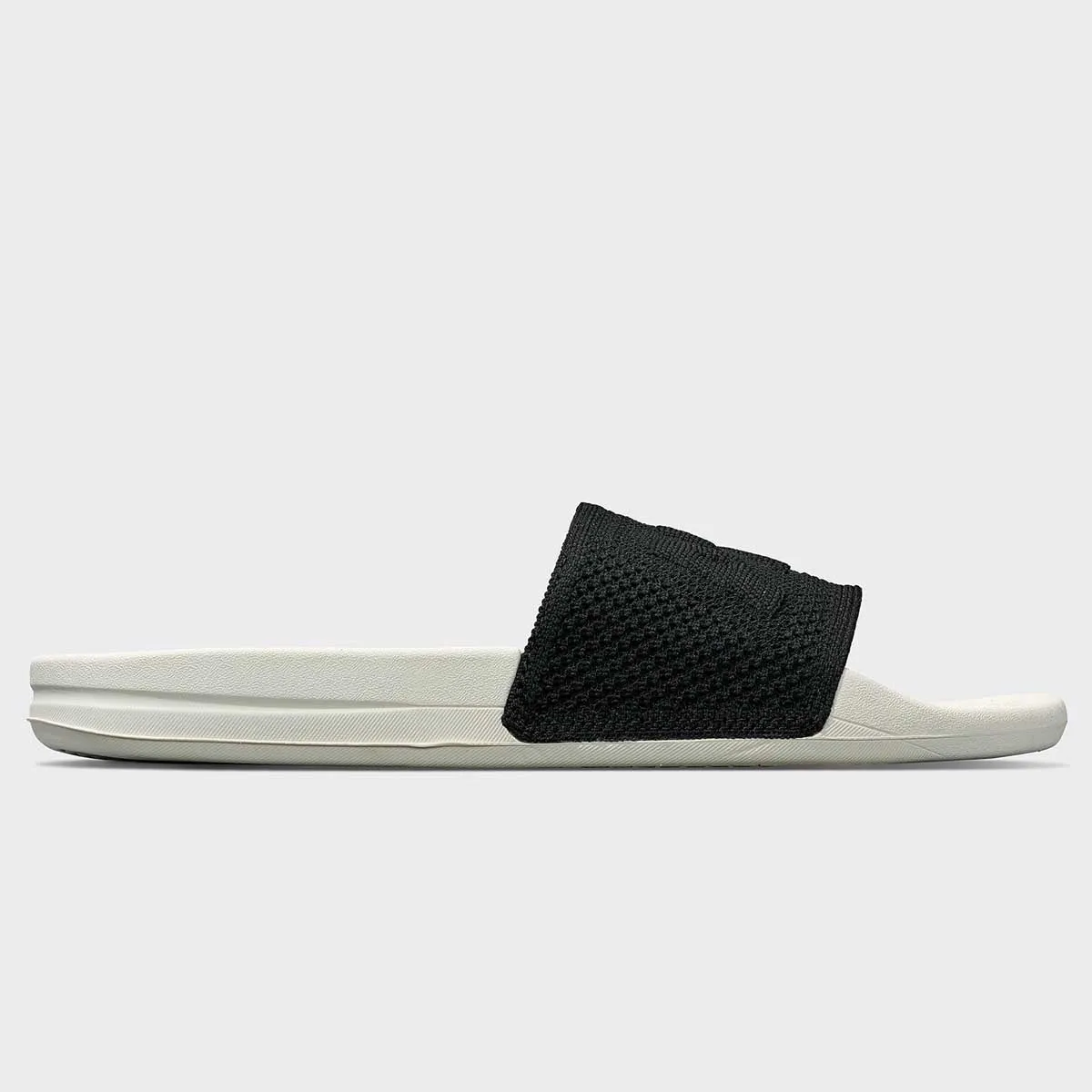 Men's Big Logo TechLoom Slide Ivory / Black