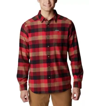 MEN'S FLANNEL LONG SLEEVE SHIRT SAIL RED OMBRE BUFFALO