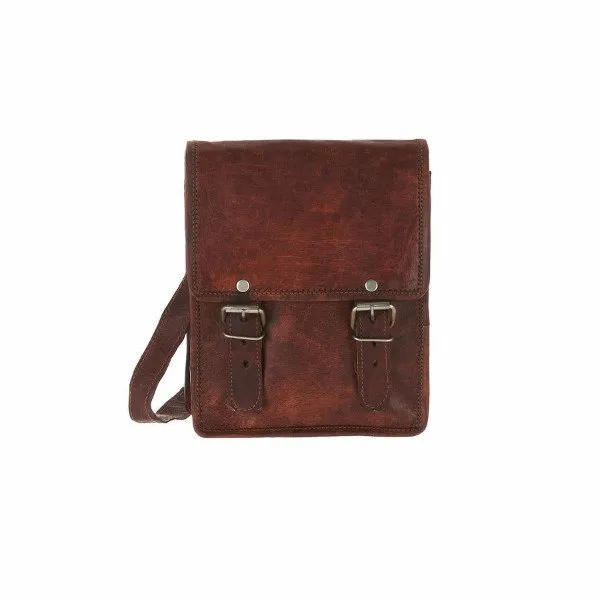 Mini Long Leather Satchel