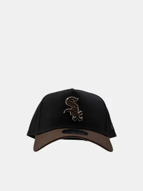 New Era 9FORTY A-Frame Chicago White Sox Snapback - Black / Brown