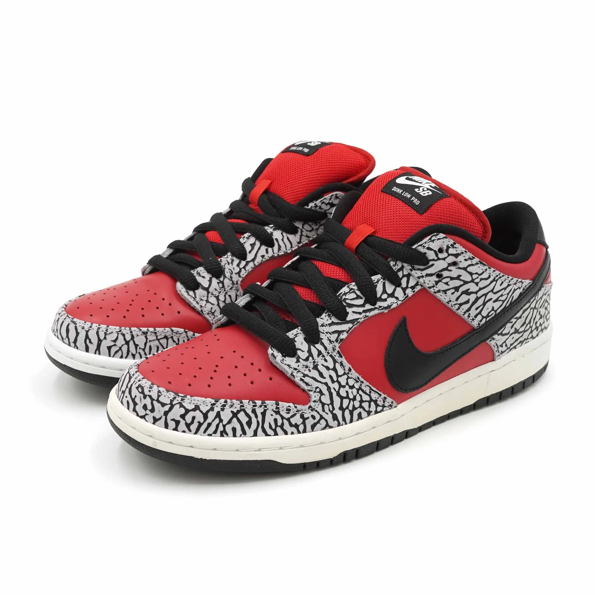 NIKE DUNK LOW SB SUPREME RED CEMENT 2012