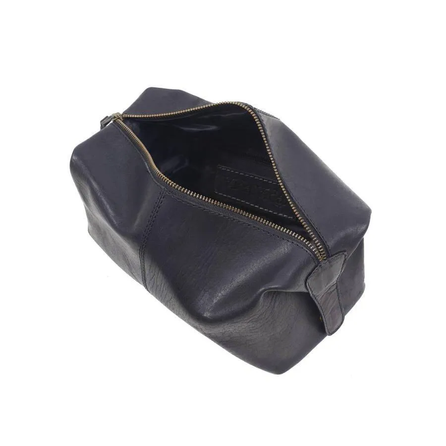 No.1 Dad Leather Wash Bag