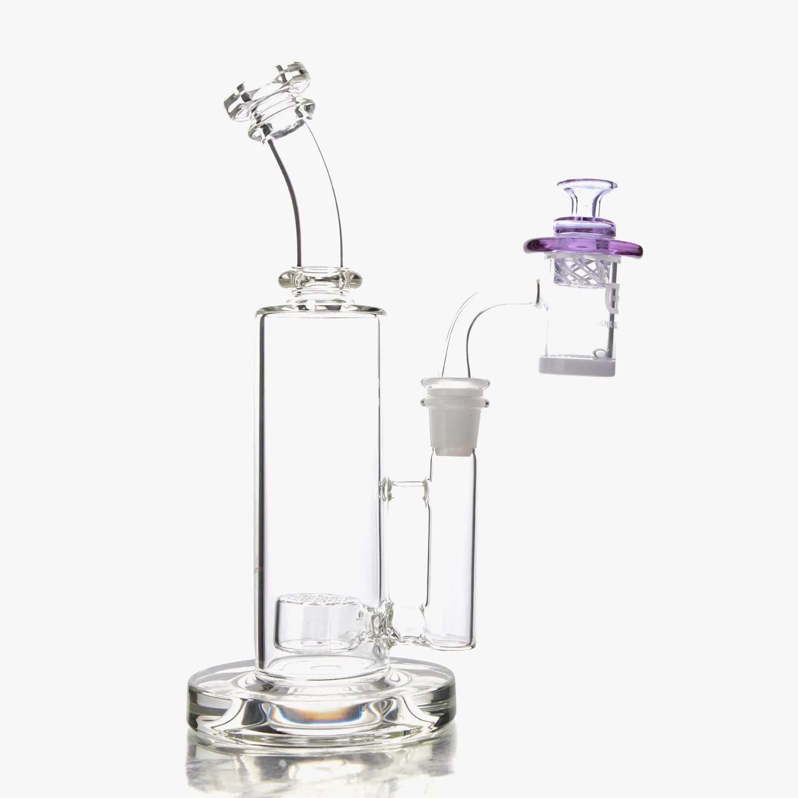 Opaque Banger Set Purple Carb Cap