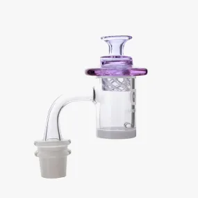 Opaque Banger Set Purple Carb Cap