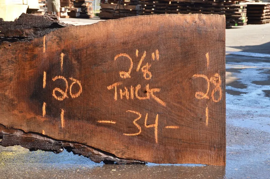 Oregon Black Walnut Slab 071822-10