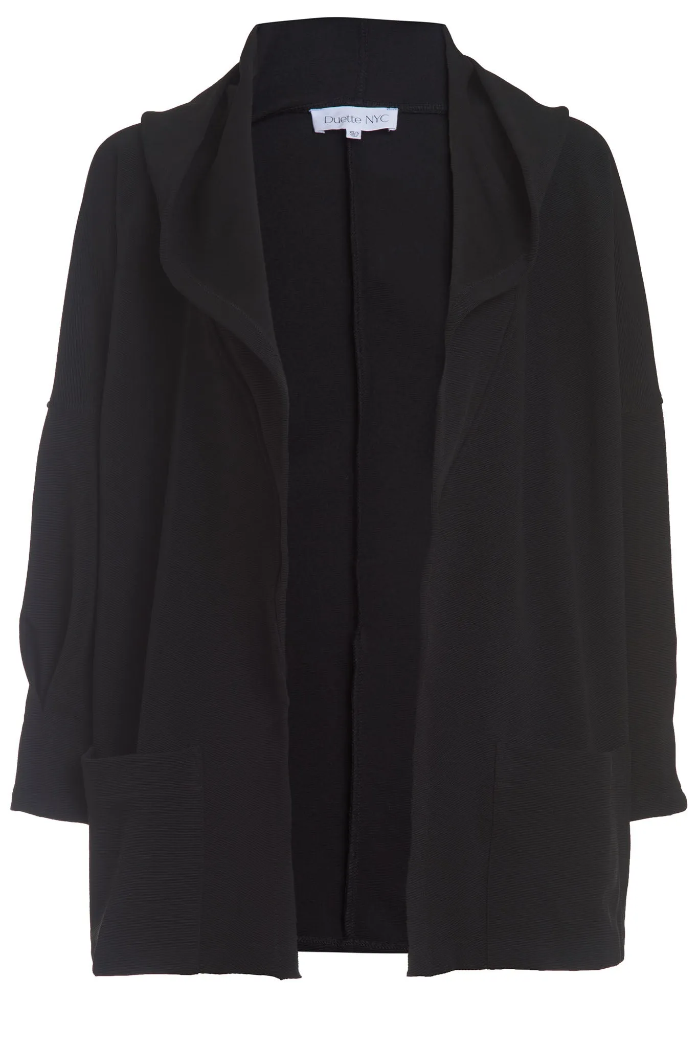 Oversized Recycled Knit 24/7 Hooded Cape - The Mercer