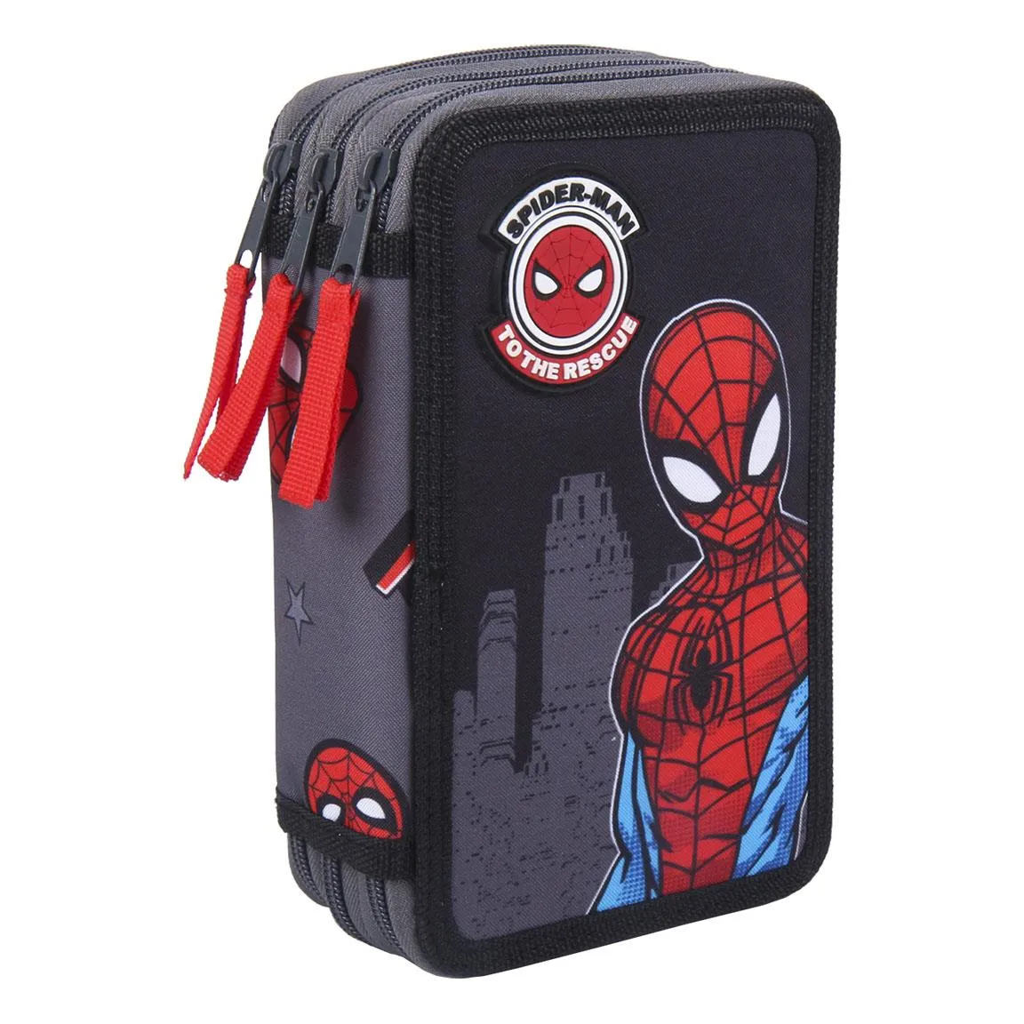 Penar complet utilat, cu 3 compartimente, Spiderman