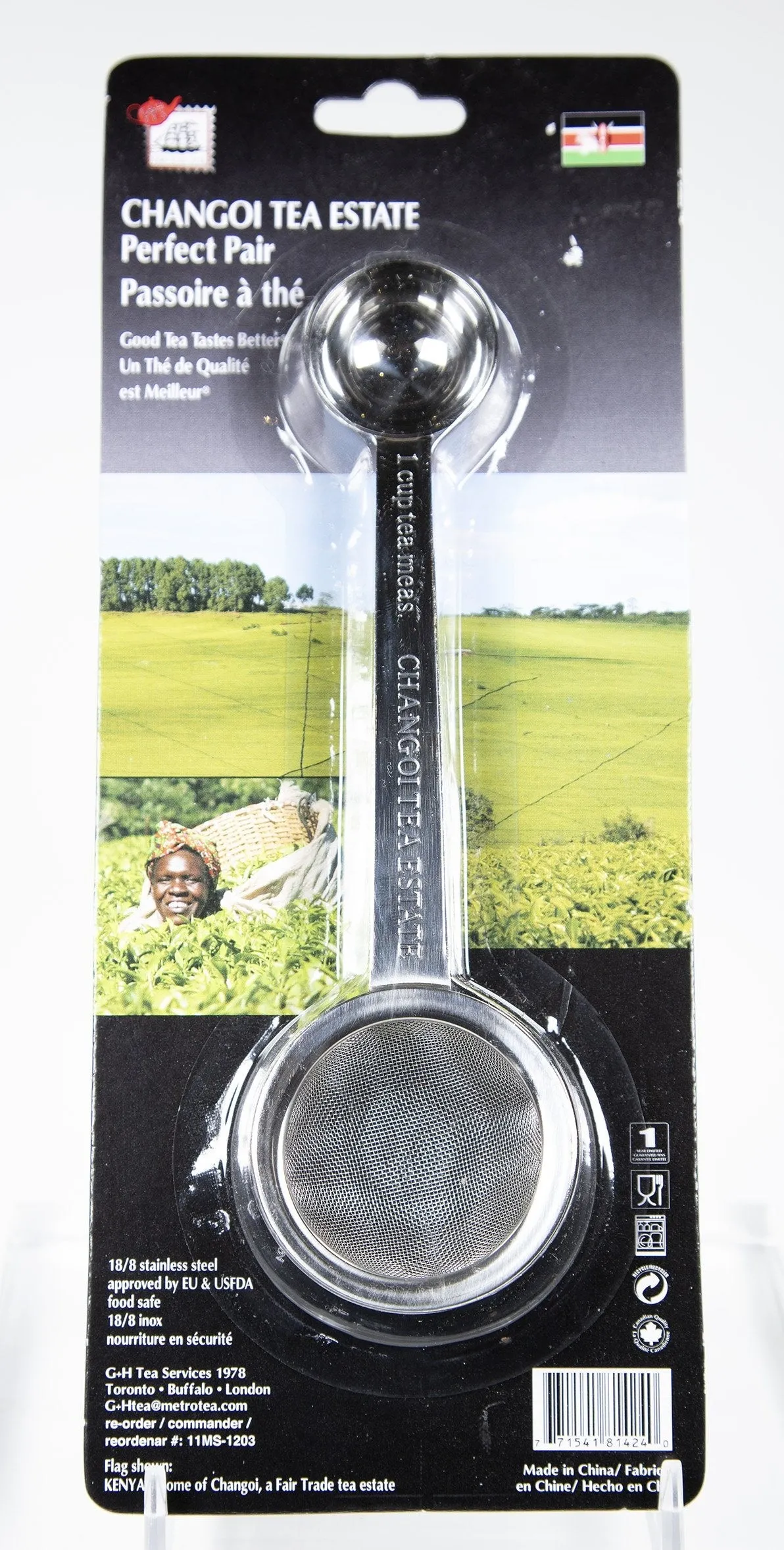 Perfect Pair tea scoop/strainer