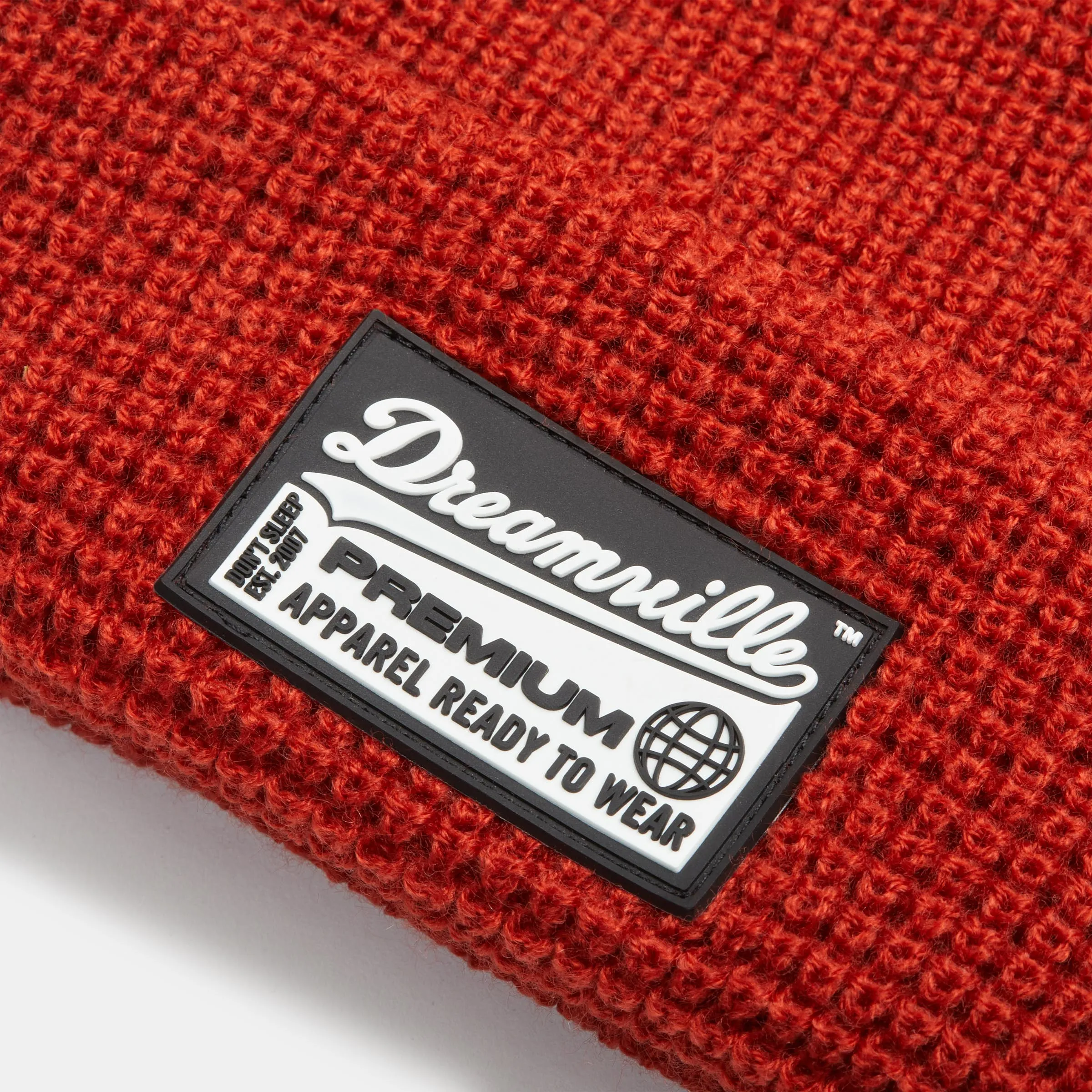 Premium Knit Beanie Cherry