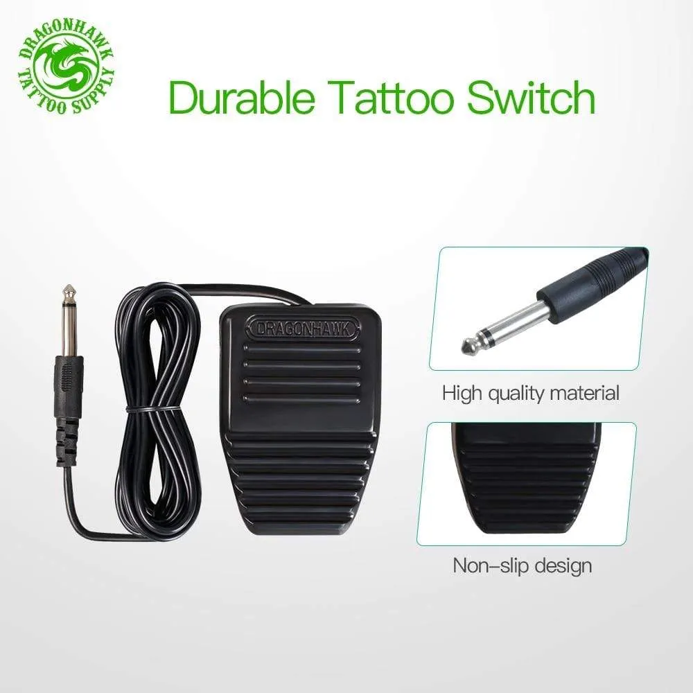 Professional Tattoo Permanent Makeup Tattoo Machine Kit Tattoo Rotary Pen Set LCD Power Supply for Tattoo Artist