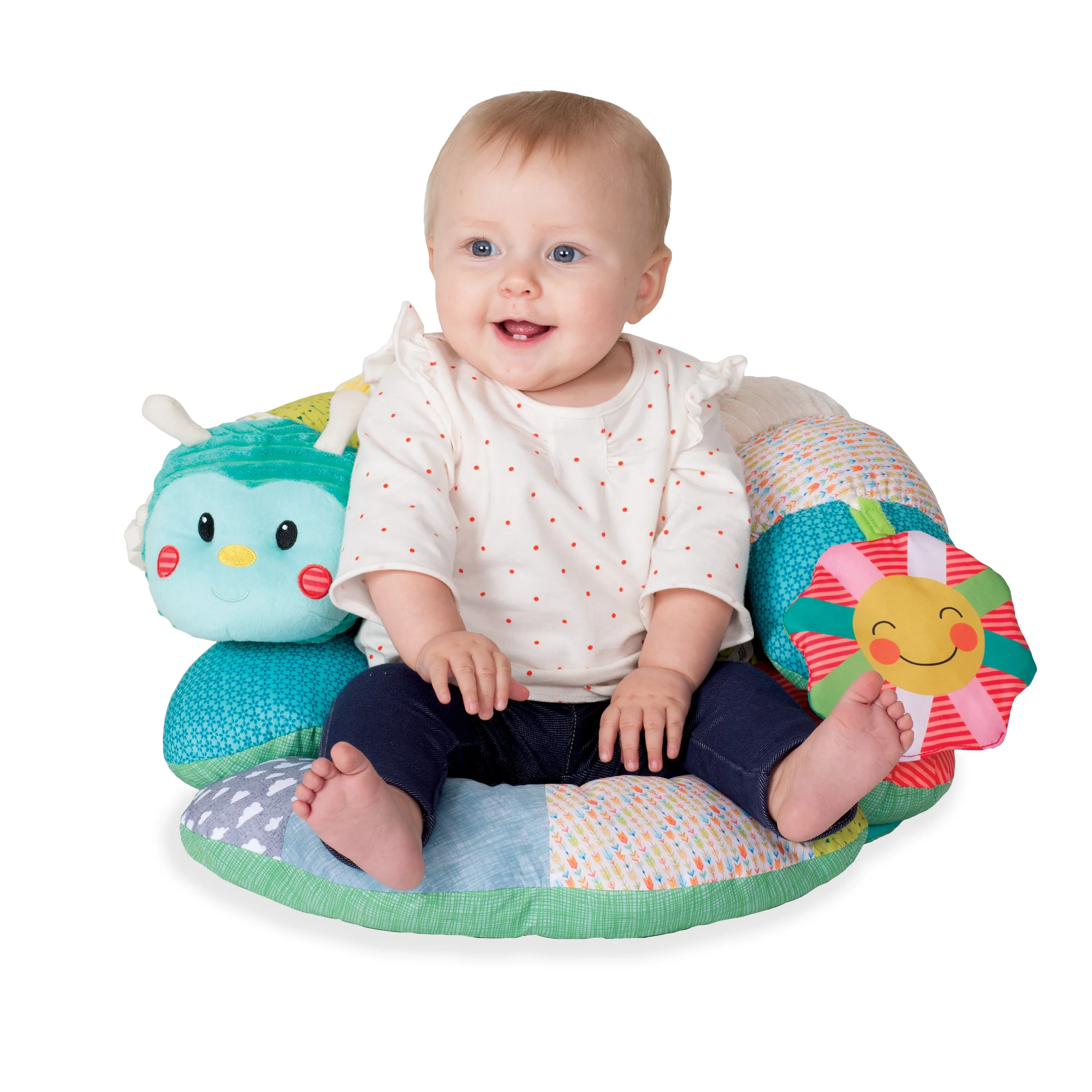 Prop-A-Pillar Tummy Time & Seated Support™ Teal