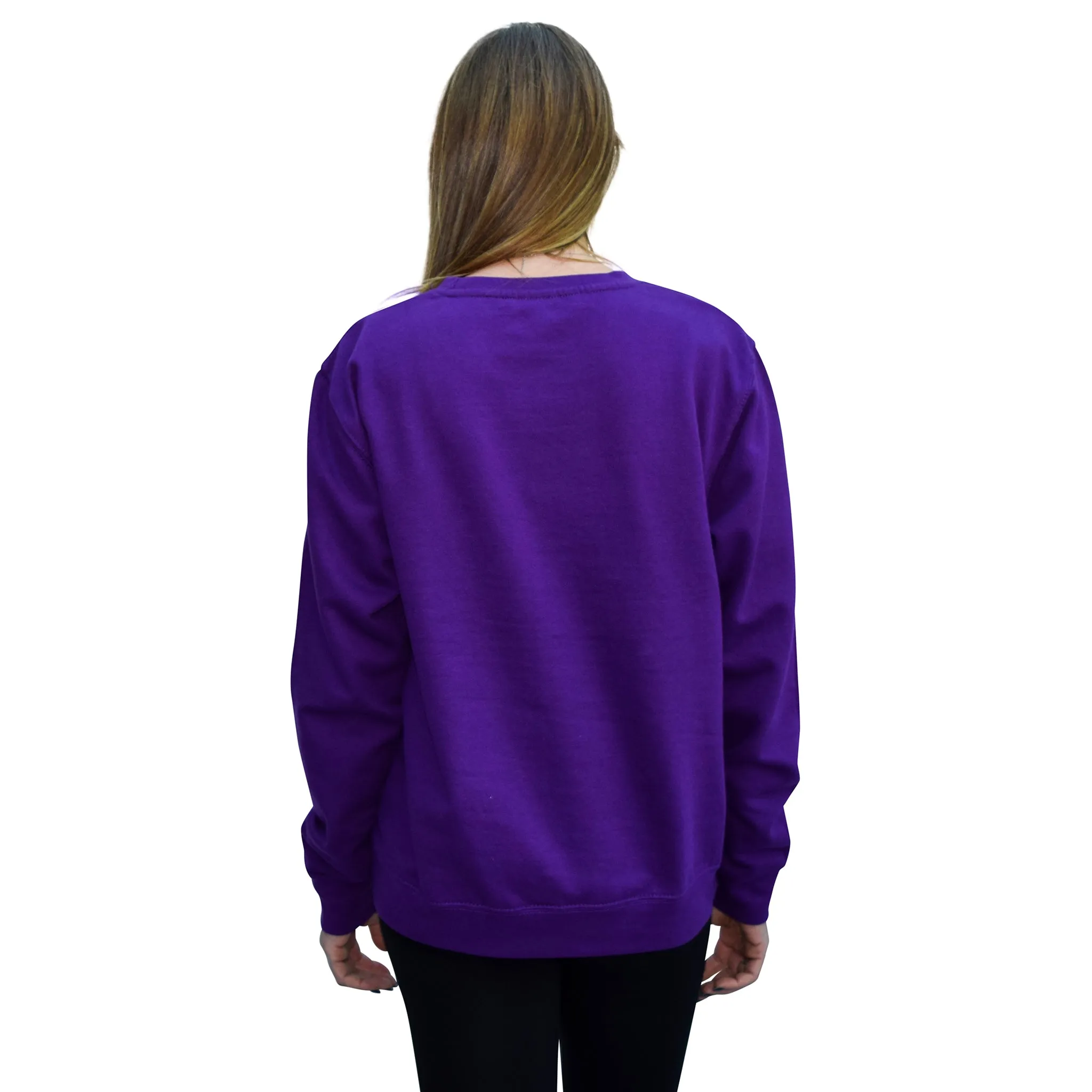 Purple Passion Llama Sweatshirt