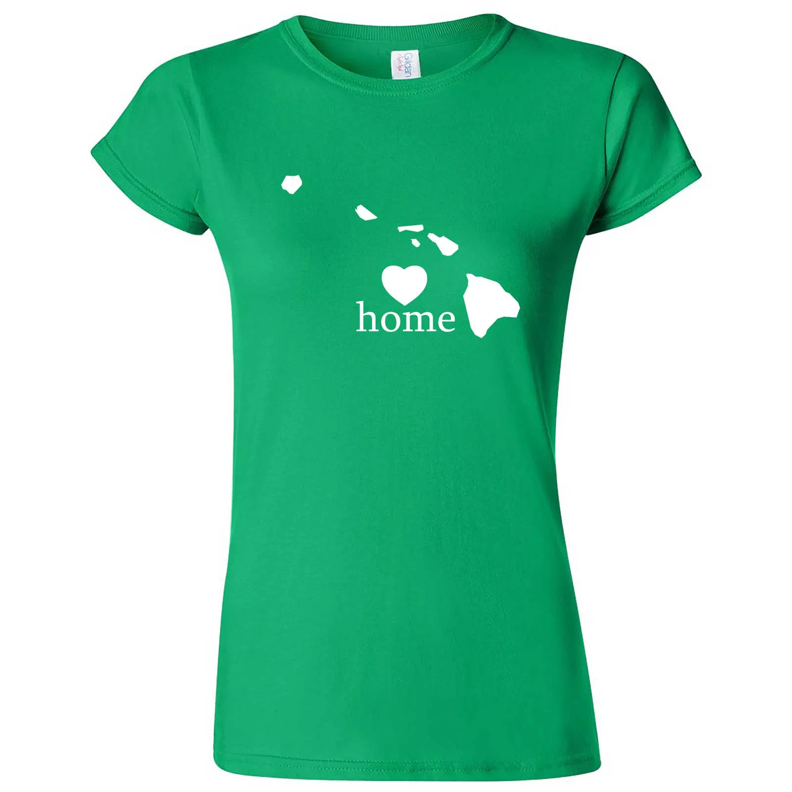 "Hawaii Home State Pride, Pink" women's t-shirt