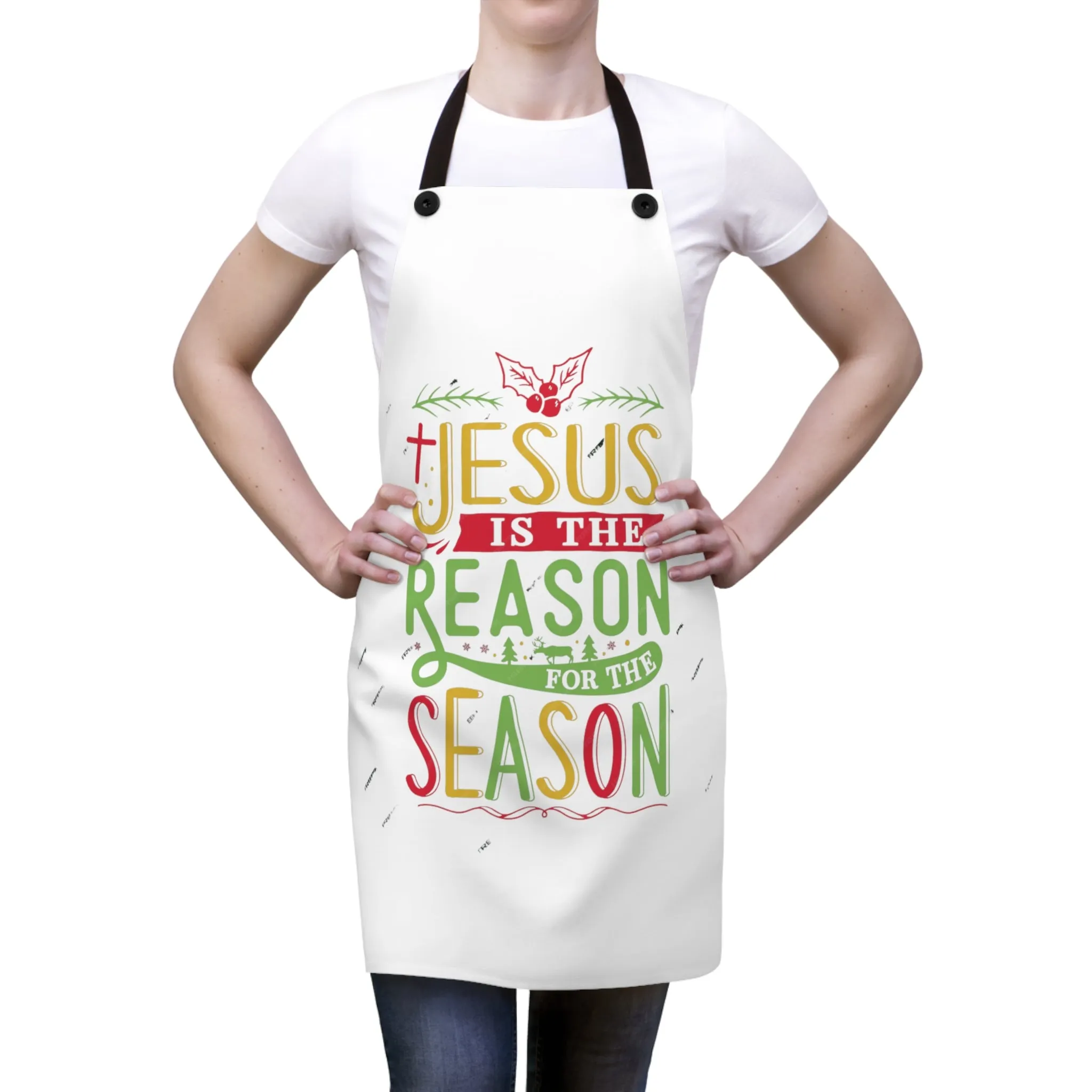 "Jesus is the Reason" Apron