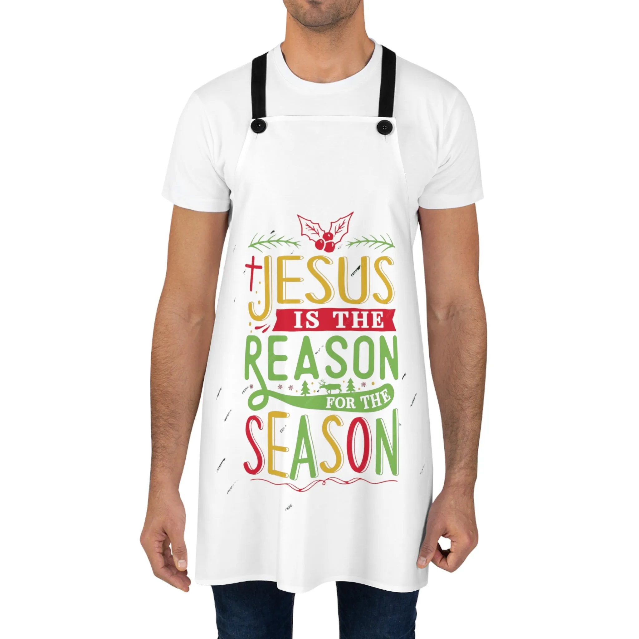 "Jesus is the Reason" Apron