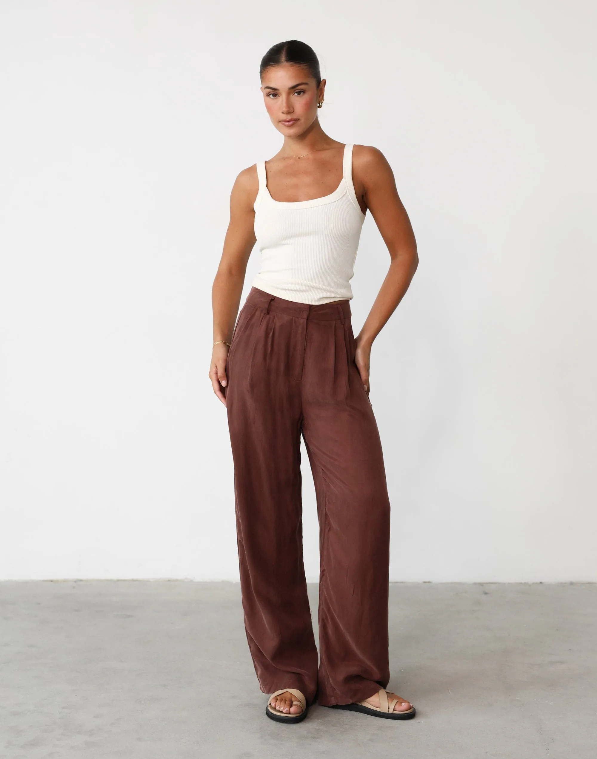 Ranna Pants (Chestnut)