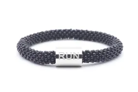 Run Word Bracelet - Extended 8" | Glass Bead Bracelet