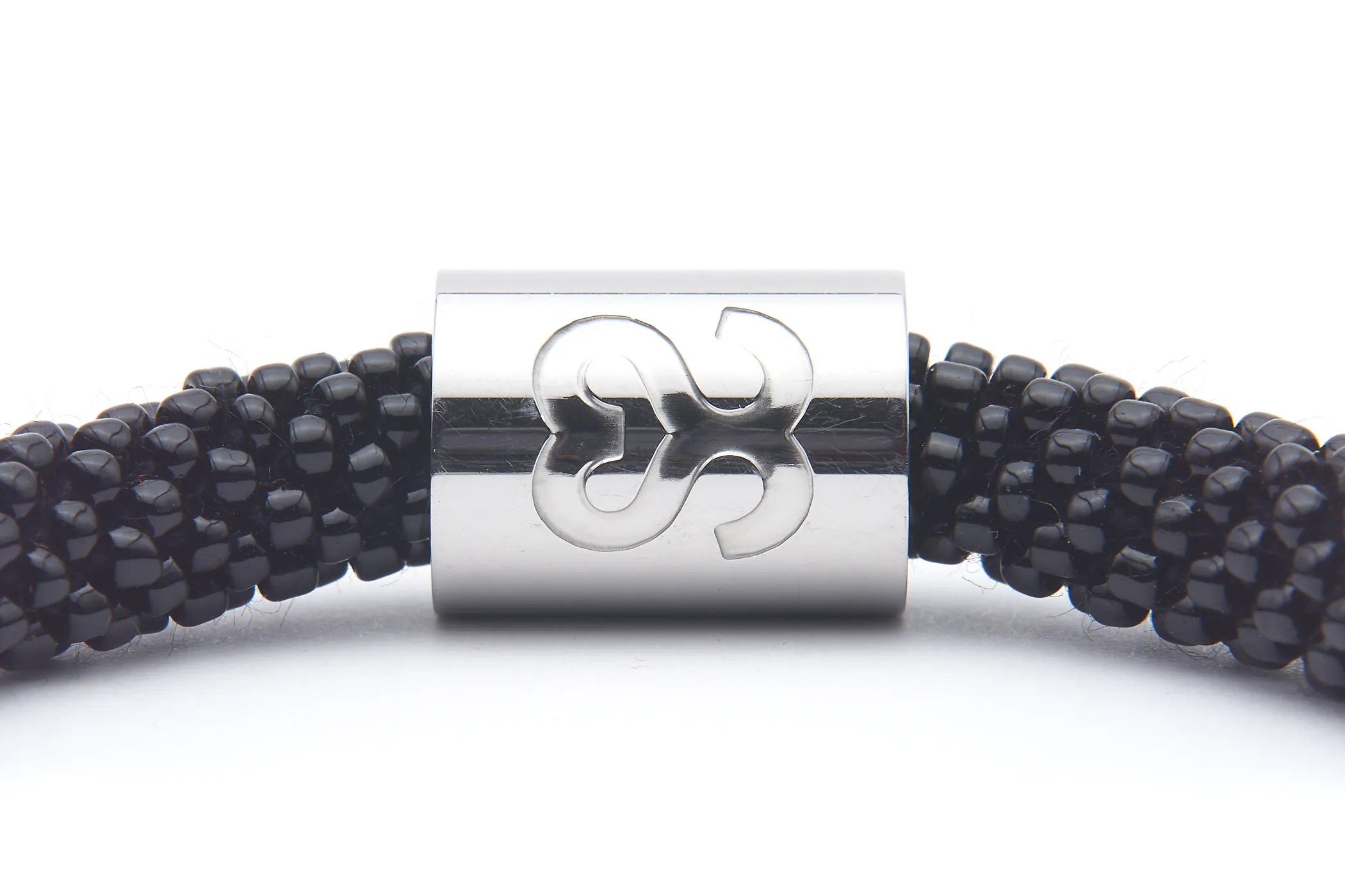 Run Word Bracelet - Extended 8" | Glass Bead Bracelet