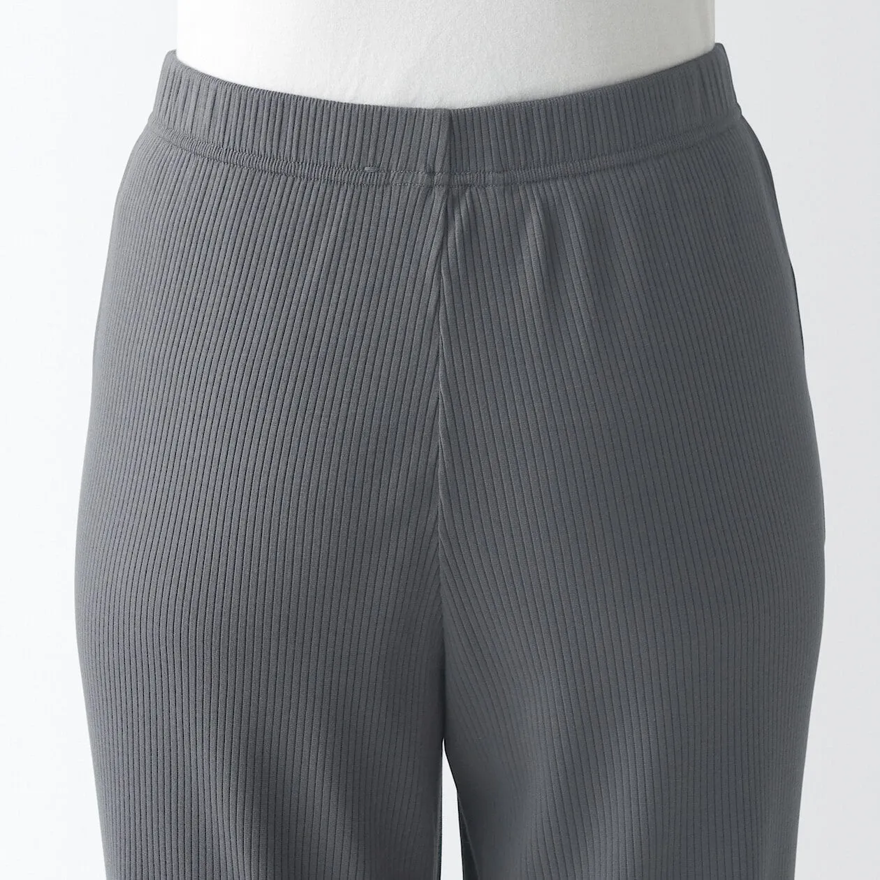 Smooth Ribbed Loungewear Pants