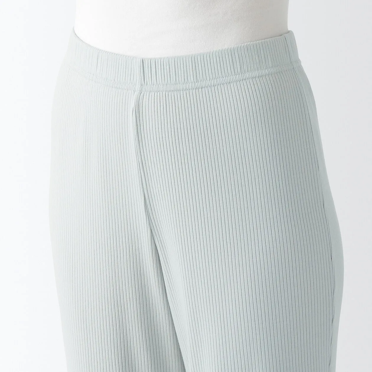 Smooth Ribbed Loungewear Pants