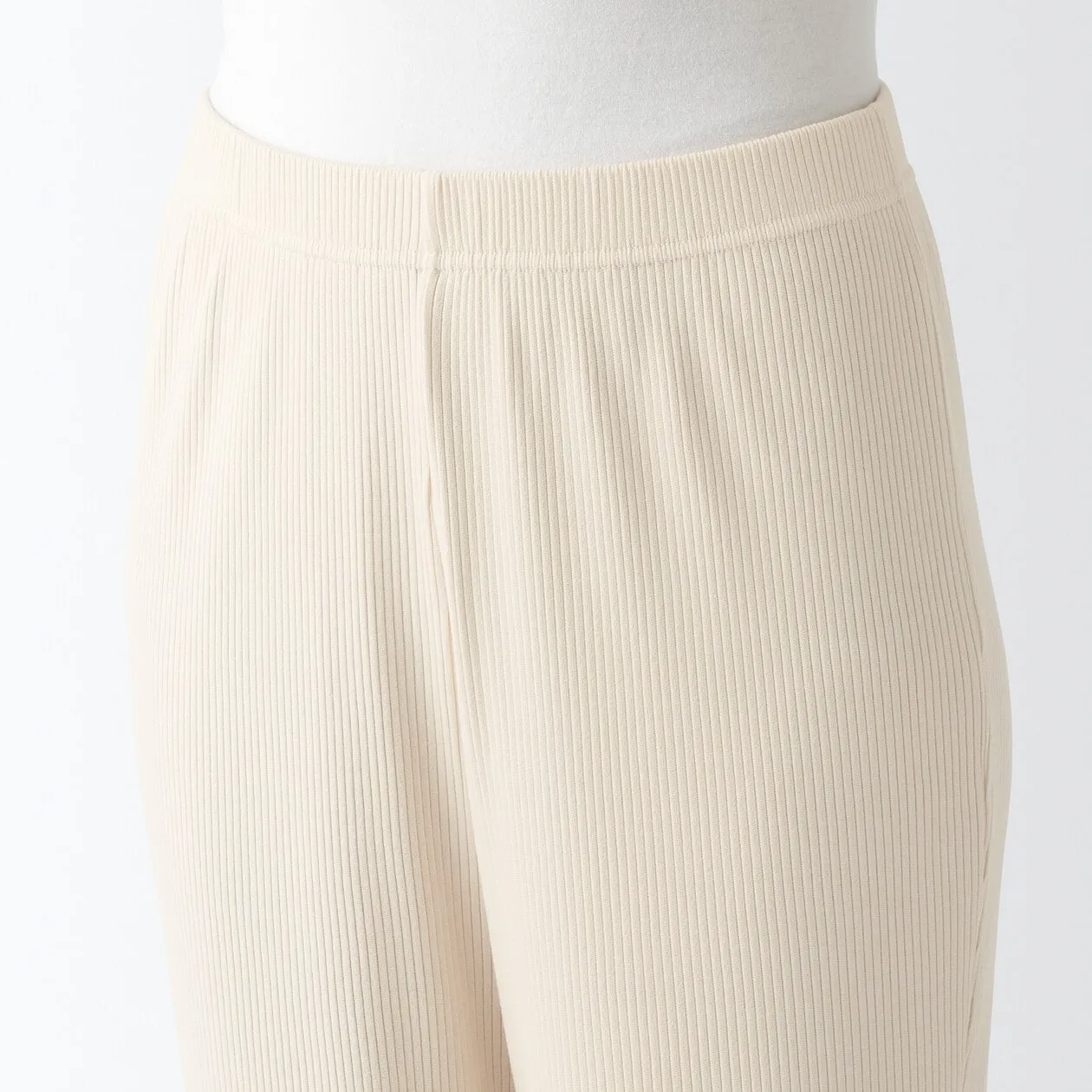 Smooth Ribbed Loungewear Pants