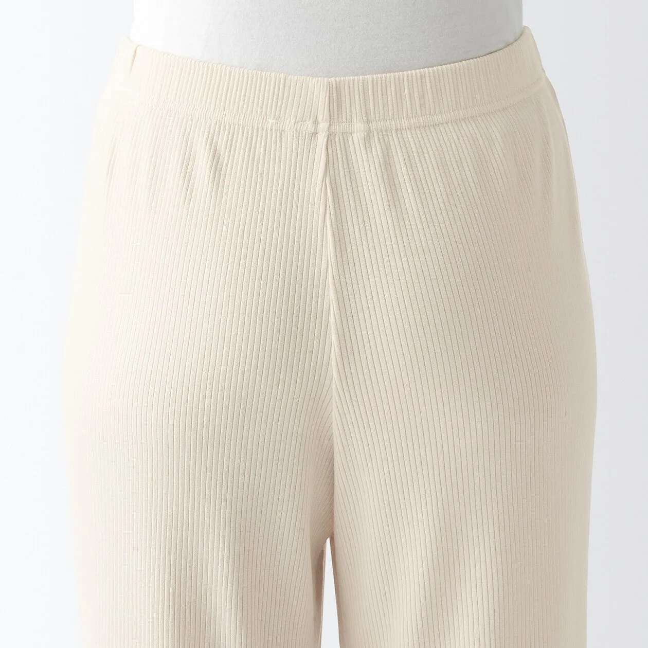 Smooth Ribbed Loungewear Pants