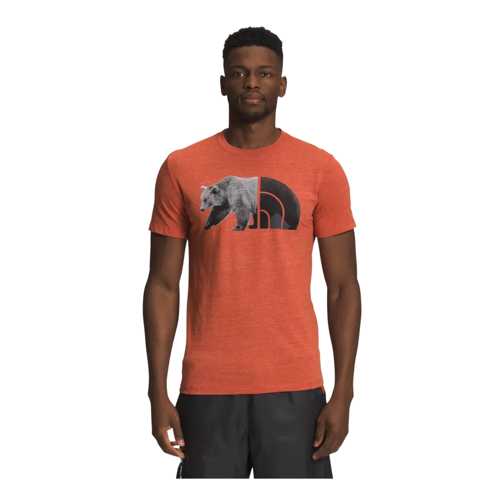 SS Tri Blend Bear Tee Men's