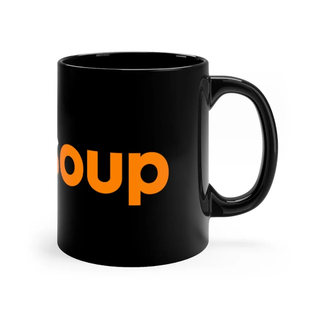 TechSoup Black Mug 11oz