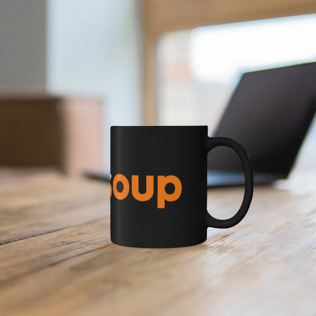 TechSoup Black Mug 11oz