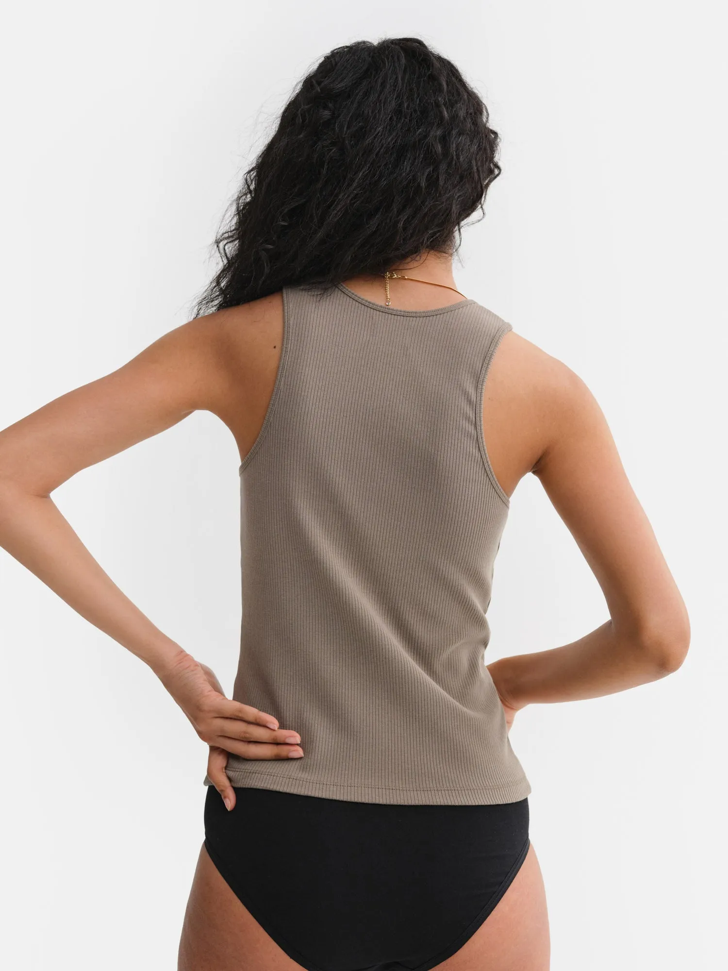 Tencel Rib Easy Tank