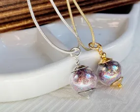 The Unicorn Glitter Globe Pendant necklace - Glitter4Good