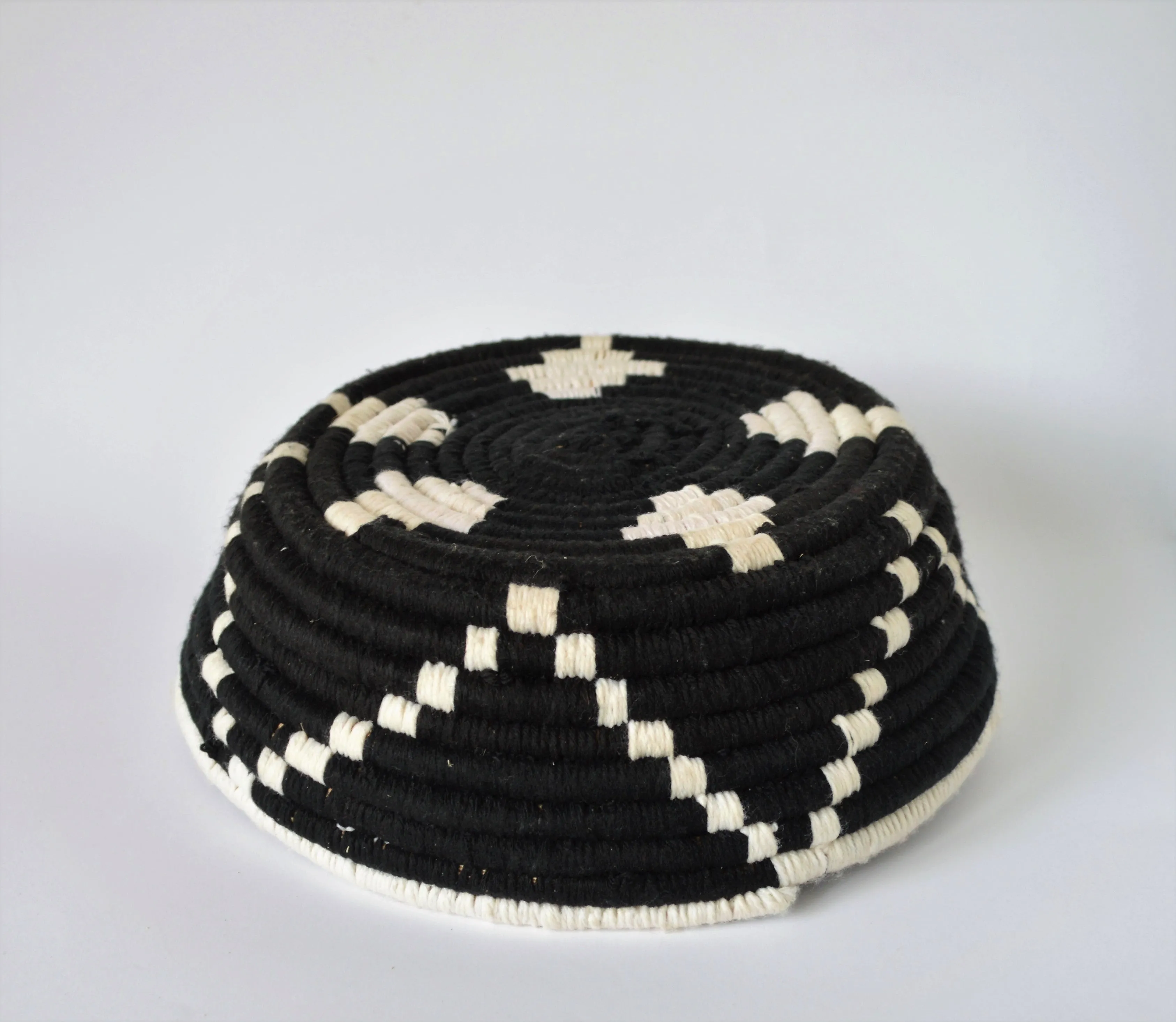 Traditional Egyptian wool palm fruit plate