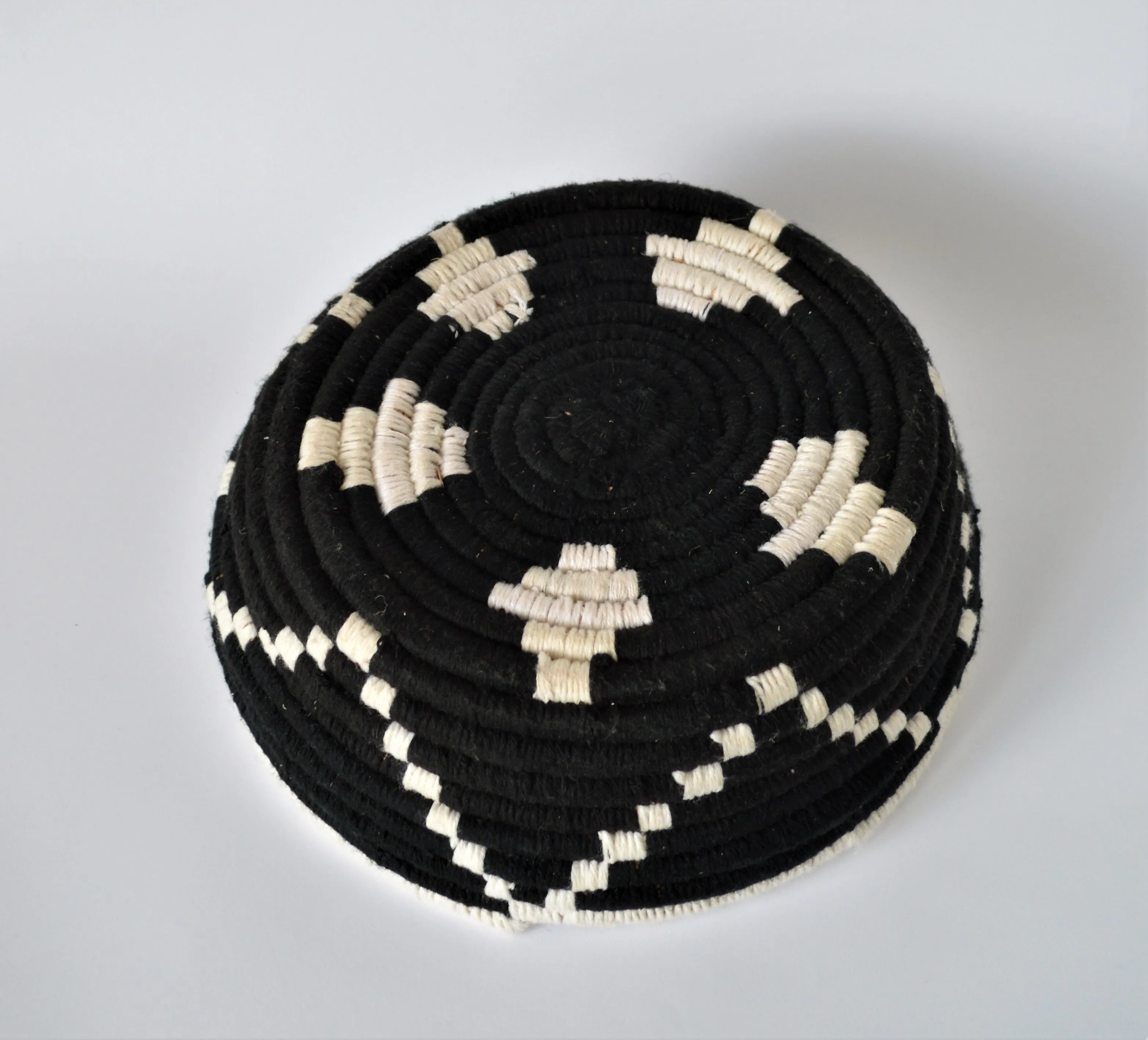 Traditional Egyptian wool palm fruit plate