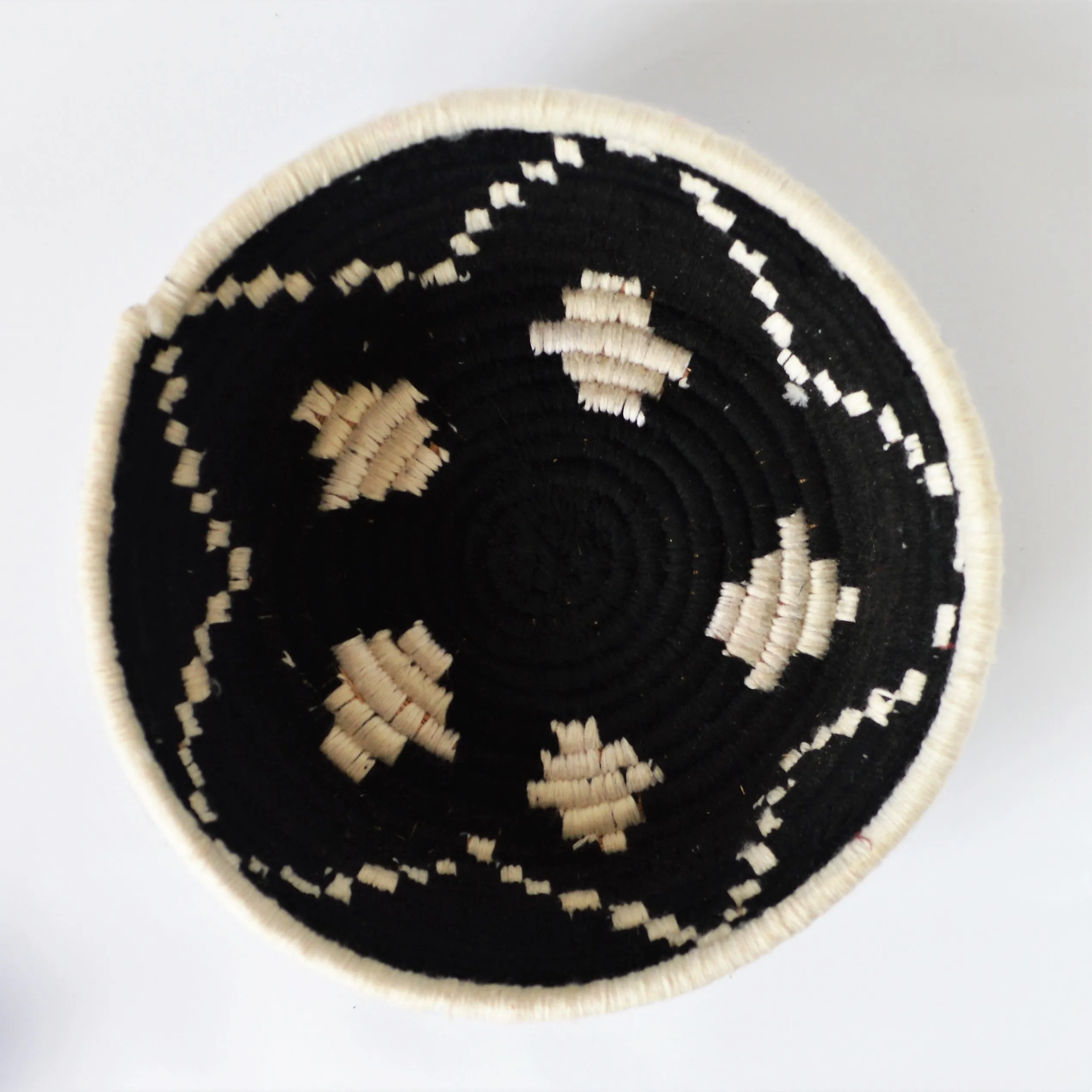 Traditional Egyptian wool palm fruit plate