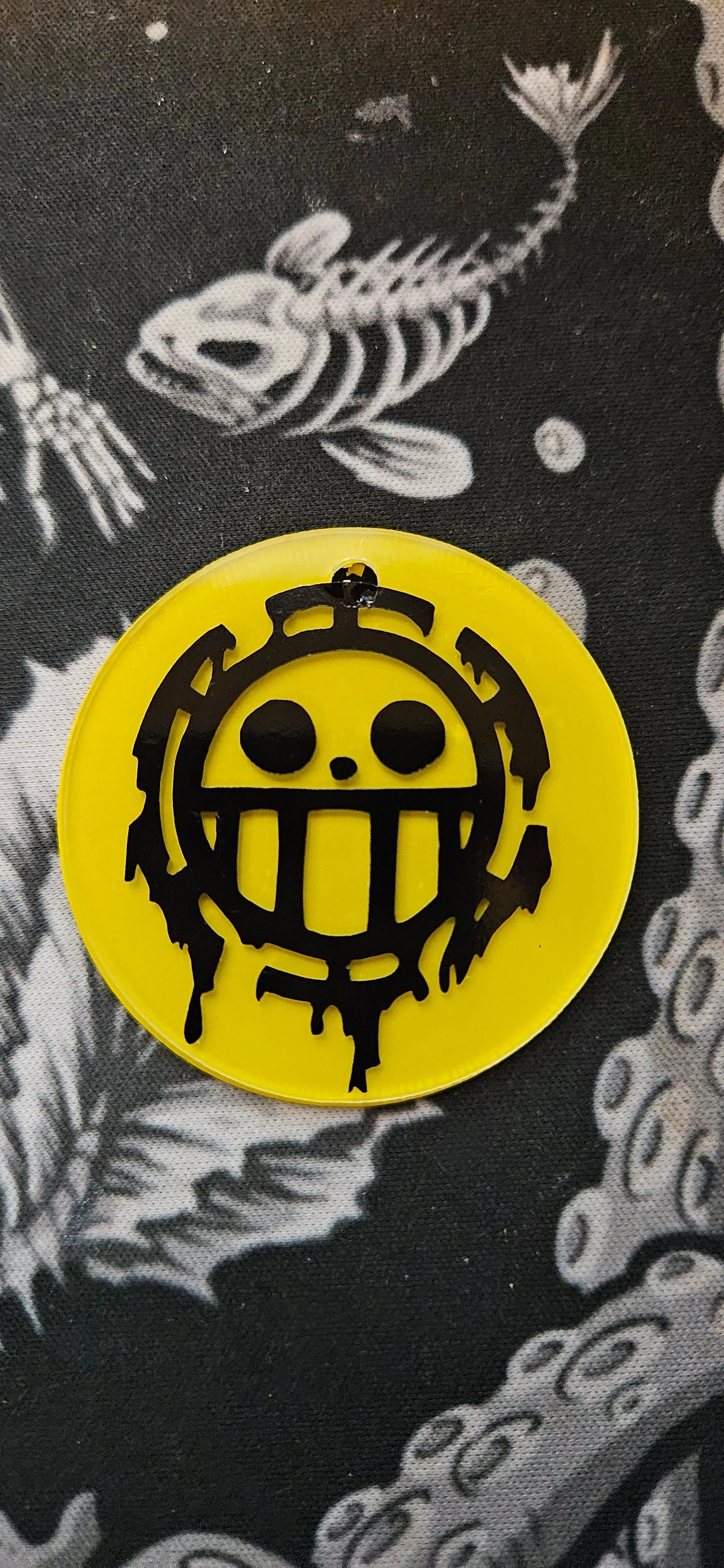 Trafalgar Law Jolly Roger Keychain