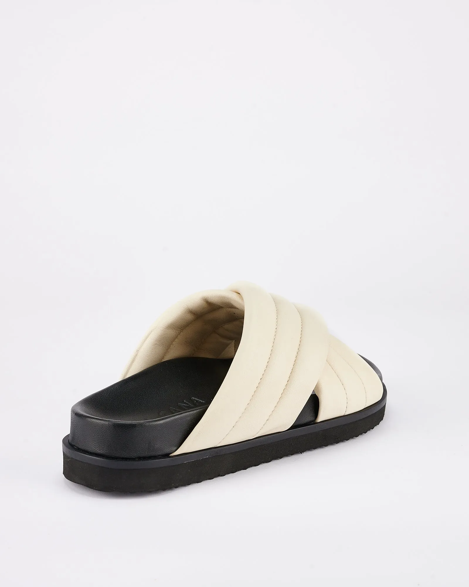 Tucani Footbed Off White/Black