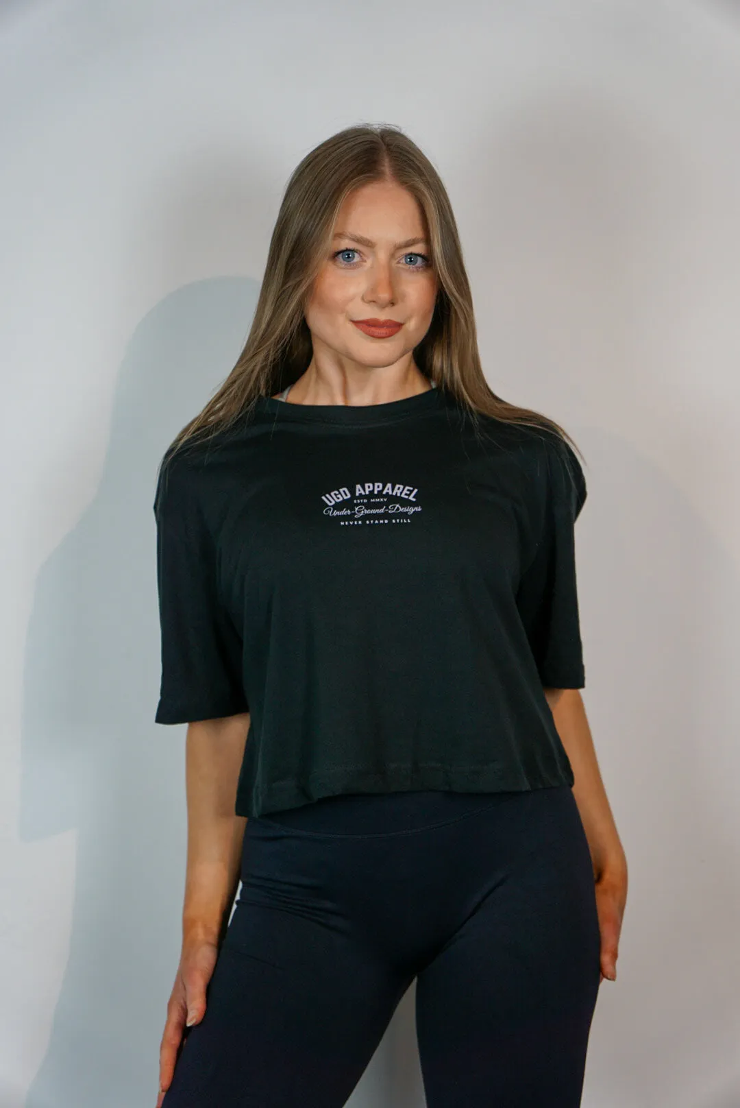 UGD Apparel 'THE CLASSICS' Women's oversize cropped tee in 5 colours