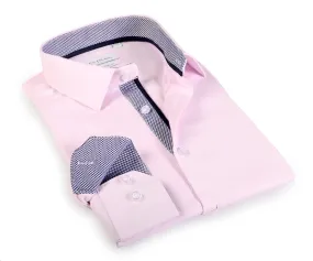 Wayne Signature Shirt // Pink // Contemporary Fit  (II) - final sale